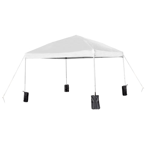 10'x10' White Pop Up Canopy