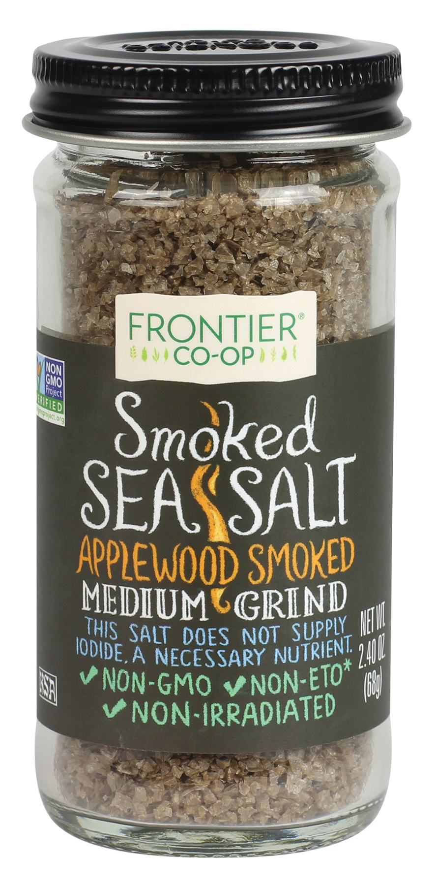 Smoked Sea Salt, Ground