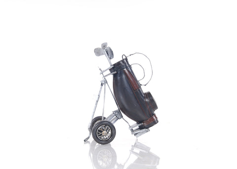 6.5" x 8" x 10" Black Golf Bag