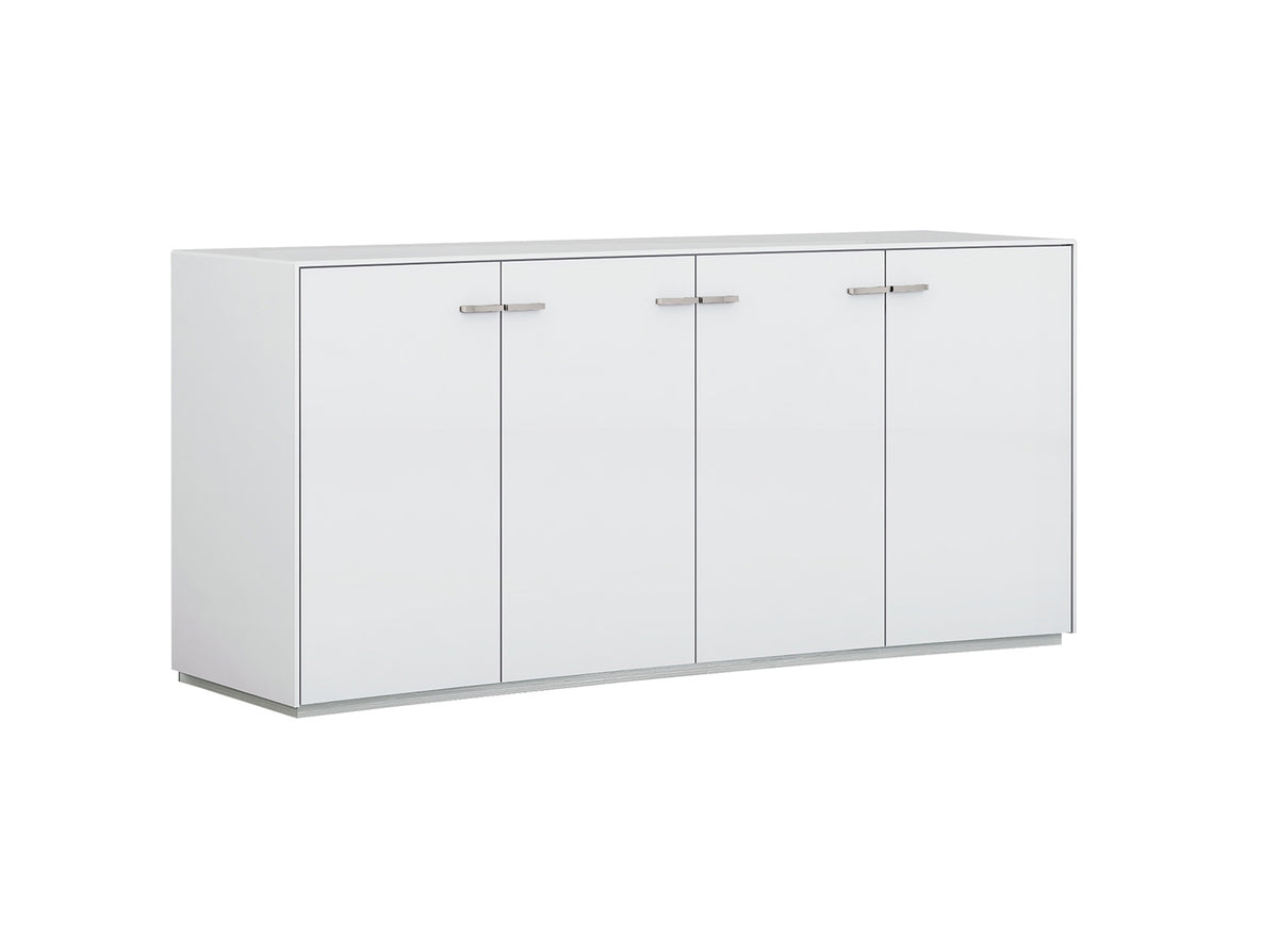 72" X 22" X 35" White Buffet