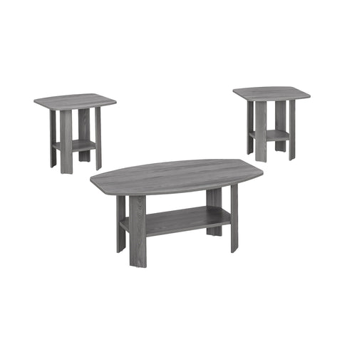 Grey Table Set - 3Pcs Set