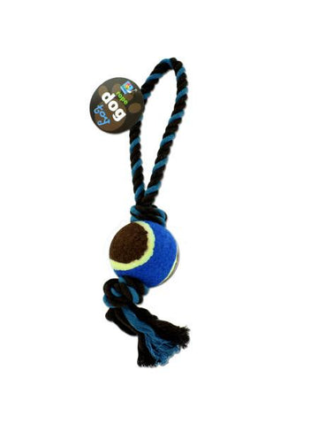 Knotted Dog Toy With Tennis Ball Di520