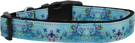 Dreamy Blue Nylon Cat Collar