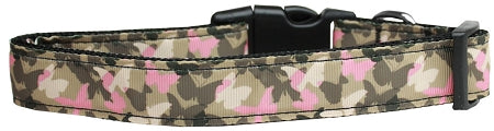 Camo Butterflies Nylon Cat Collar