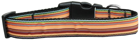 Autumn Stripes Nylon Cat Collar