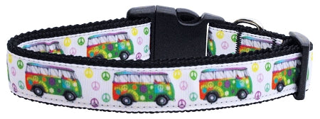 Peace Bus Nylon Cat Collar