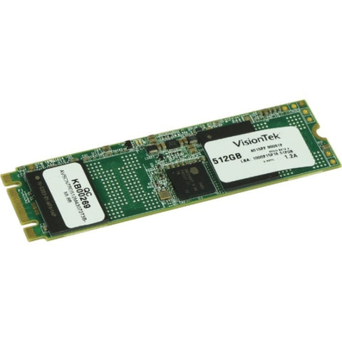 Visiontek 512 Gb Solid State Drive - M.2 2280 Internal - Sata (sata/600) - 510 Mb/s Maximum Read Transfer Rate - 256-bit Encryption Standard