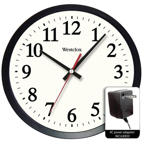 Westclox 32189a-ds 14 Round Electric Powered Office Wall Clock