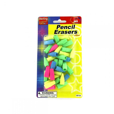 Pencil Top Erasers Op145