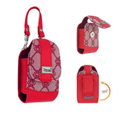 Vertical Pouch Vp82 S Red 3.5x1.9x0.9 Inches