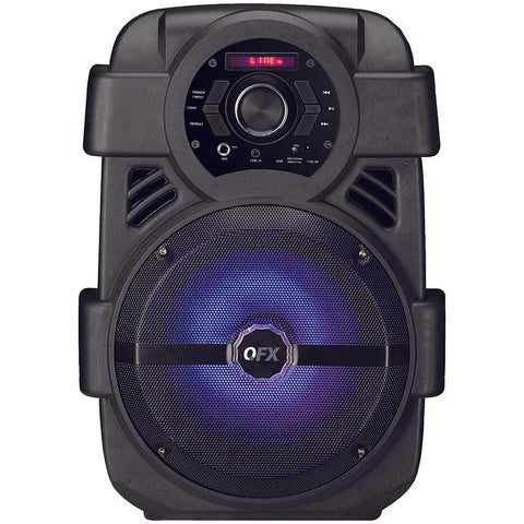 Qfx Rechargeable Bluetooth Party Speaker Qfxpbx8