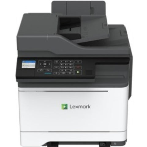 Lexmark Cx421adn Laser Multifunction Printer - Color - Plain Paper Print - Desktop - Copier/fax/printer/scanner - 25 Ppm Mono/25 Ppm Color Print - 2400 X 600 Dpi Print - Automatic Duplex Print - 1 X Input Tray 250 Sheet, 1 X Manual Feed Slot 1 Sheet, 1 X