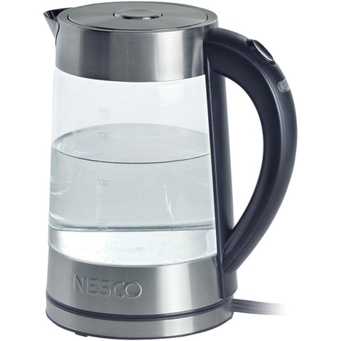 Nesco Gwk-02 1.8-liter Electric Glass Water Kettle