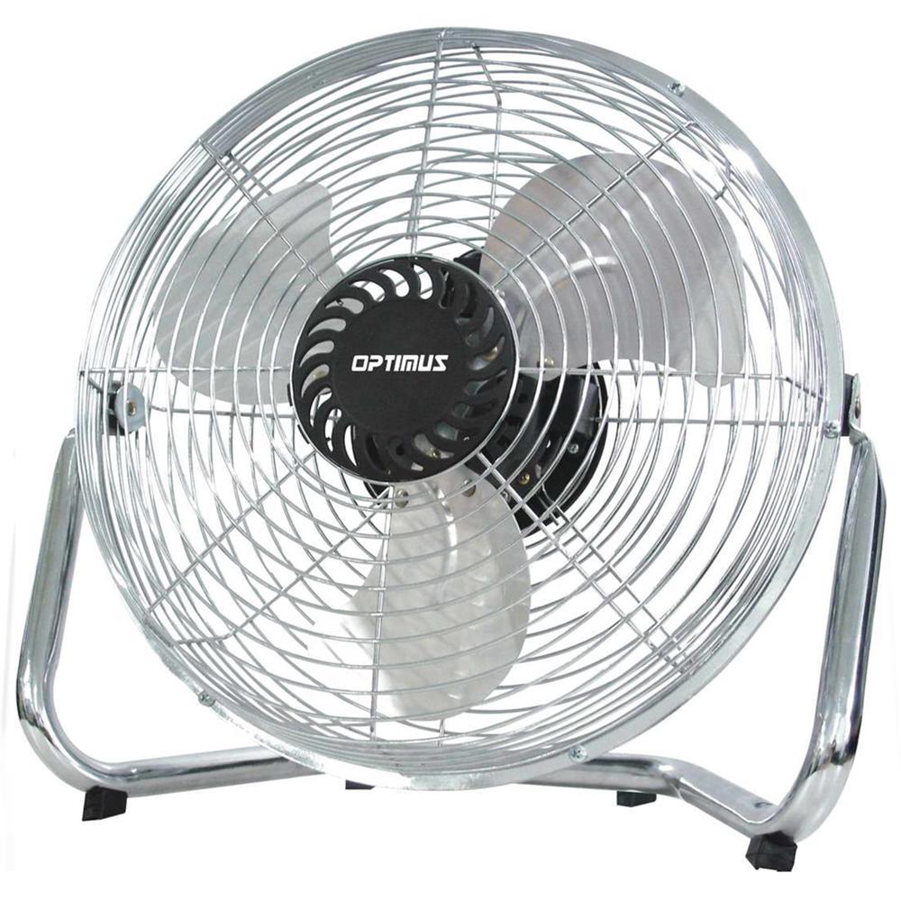 Optimus 12 In. Industrial Grade High Velocity Fan With Chrome Grill