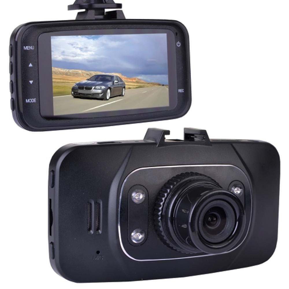 Automotive 1080p Hd Dash Cam With Night Vision&#44; 2.7 Lcd Screen &windshield Mounting (records To Microsd Card)