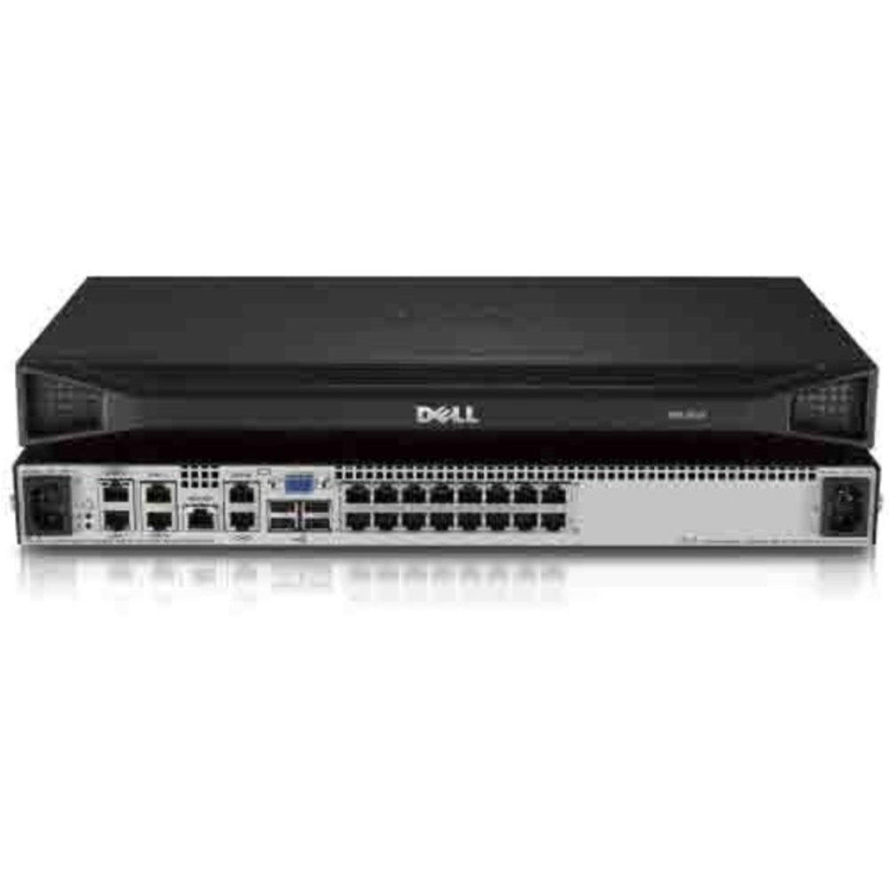 Dell Digital Kvm Switch Dmpu2016 - Taa Compliant - 16 Computer(s) - 1 Local User(s) - 2 Remote User(s) - 1600 X 1200network (rj-45)usbvga - Rack-mountable