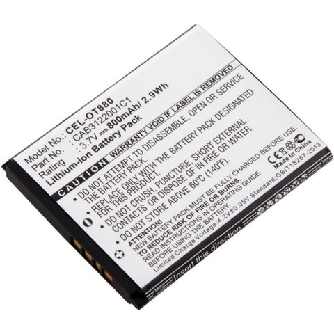 Dantona Cel-ot880 Cel-ot880 Replacement Battery