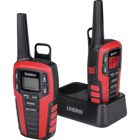 Uniden 32-mile 2-way Frs And Gmrs Radios (charging Cradle) Unnsx3272ckhs