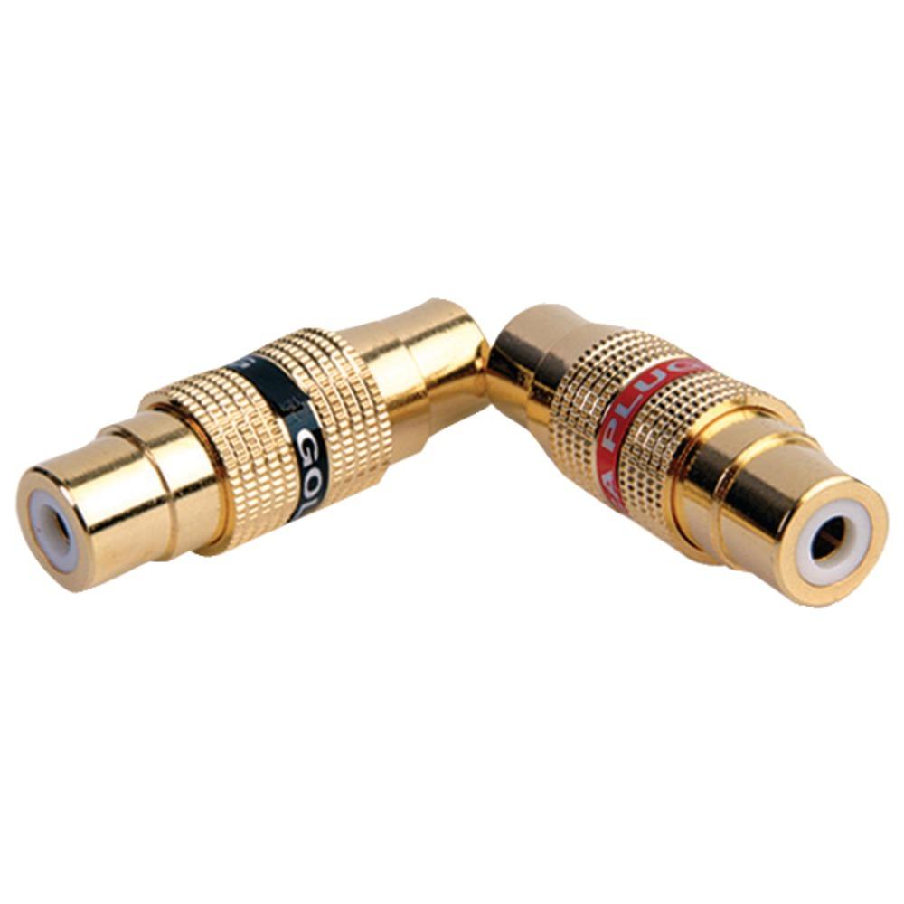 Db Link Gold Barrel Connectors&#44; 2 Pk (female And Female) Dbdbf106