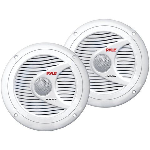 Pyle Plmr60w Hydra Series 6.5 150-watt Dual-cone Marine Speakers (white)