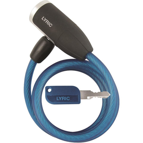 Wordlock Cl-583-bl Wlx Series 8 Millimeter Matchkey Cable Lock (blue)