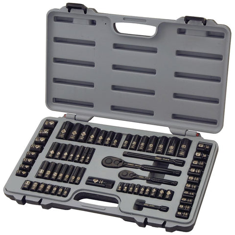 Stanley 69-piece Black Chrome Mechanics Tool Set Sty92824