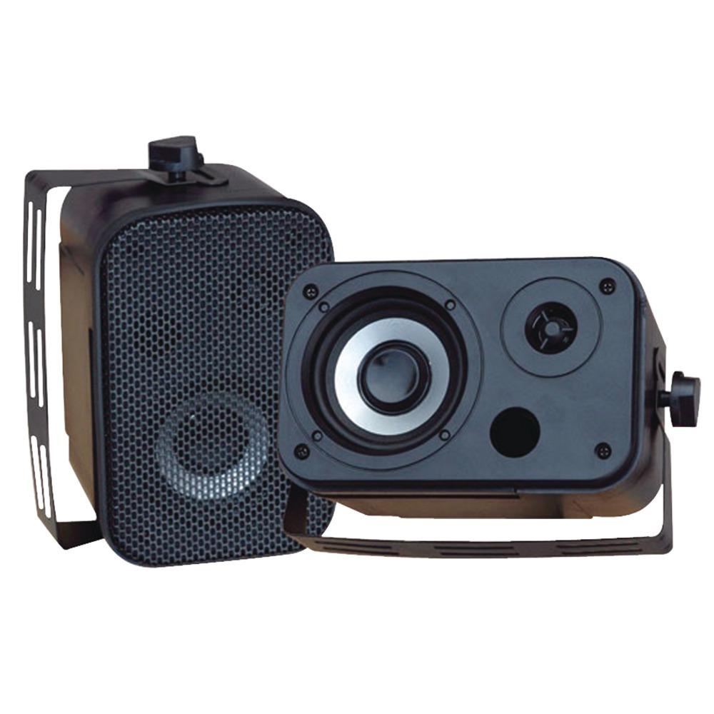 Pyle Pdwr30b 3.5 Indoor/outdoor Waterproof Speakers (black)