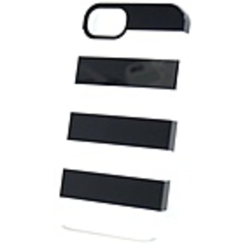 Griffin Cabana Iphone Case - Iphone - Black/white Stripes - Polycarbonate, Rubber