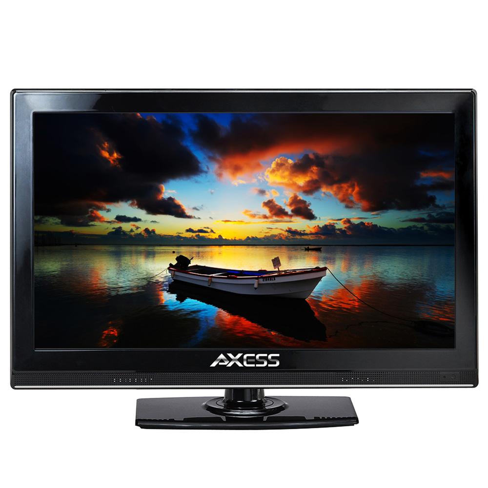 Axess 15.4 Led Ac/dc Tv Full Hd With Hdmi And Usb, Ideal For Home, Office, Cars, Trucks, Rvs And Boats