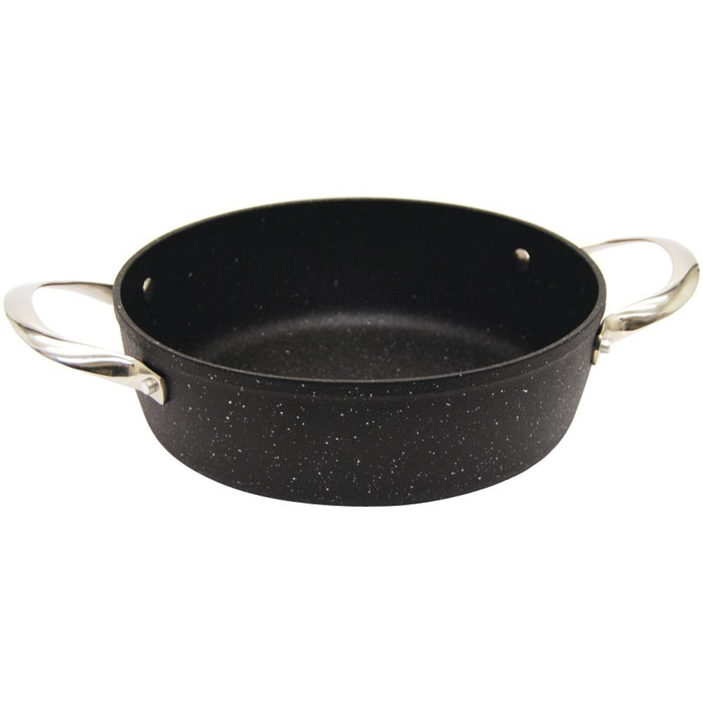 Starfrit The Rock Oven And Bakeware With Riveted Stainless Steel Handles (8&amp;#34; X 1.5&amp;#34; Round) Srft060736