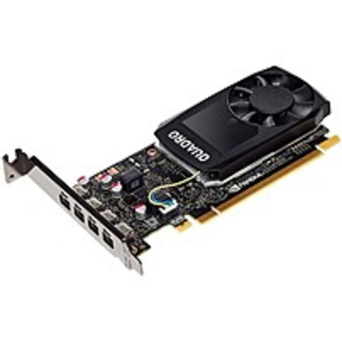 Pny Quadro P1000 Graphic Card - 4 Gb Gddr5 - Low-profile - 128 Bit Bus Width