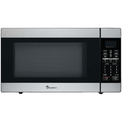 Magic Chef Mcd1811st 1.8 Cubic-ft, 1,100-watt Stainless Steel Microwave With Digital Touch