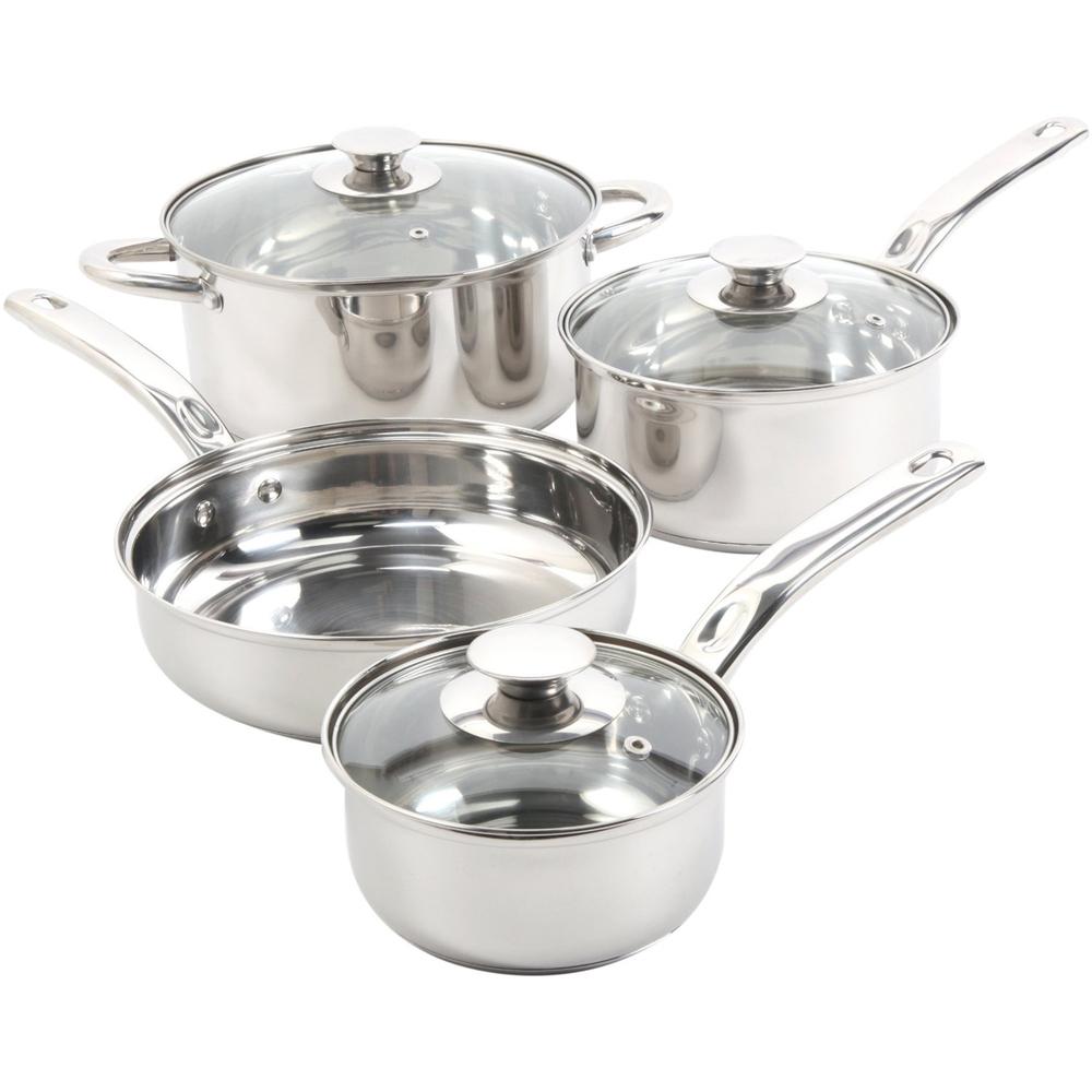 Sunbeam Ansonville 7-piece Stainless Steel Cookware Set