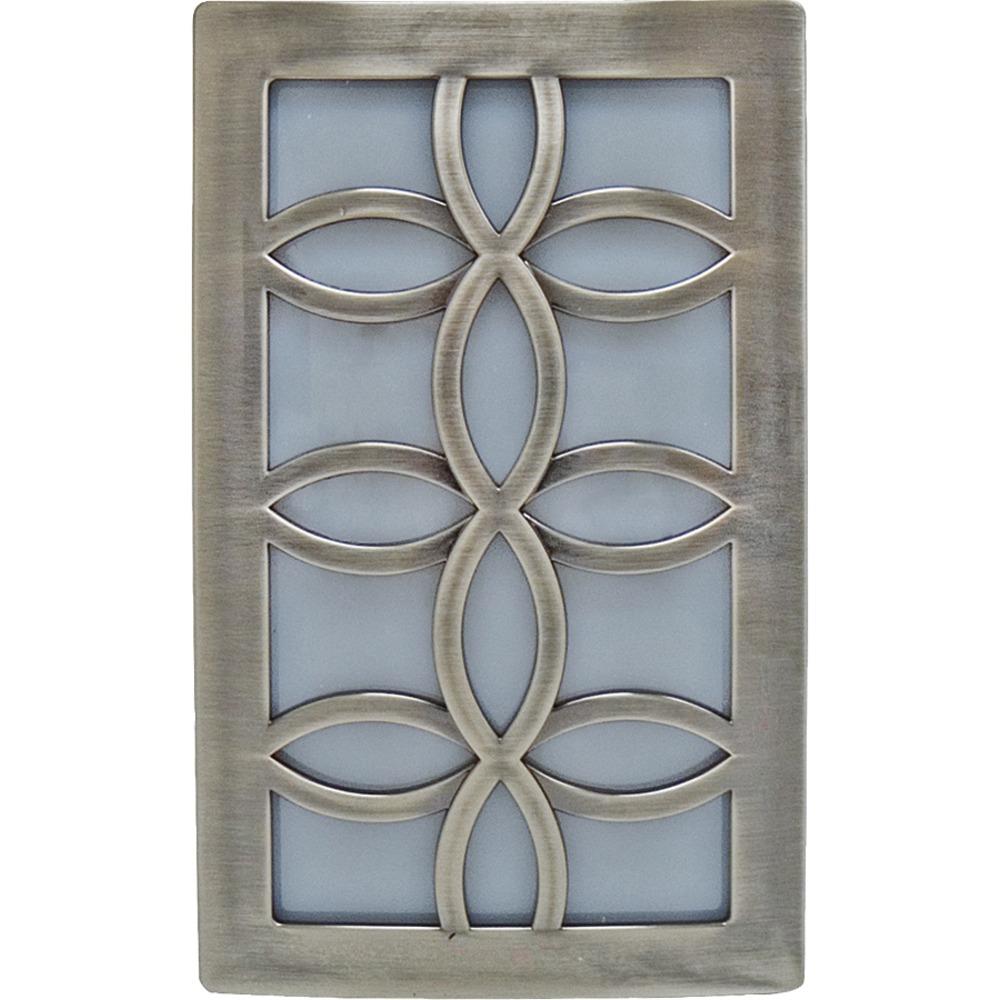 Ge 11257 Faux Nickel Leaf Design Night-light