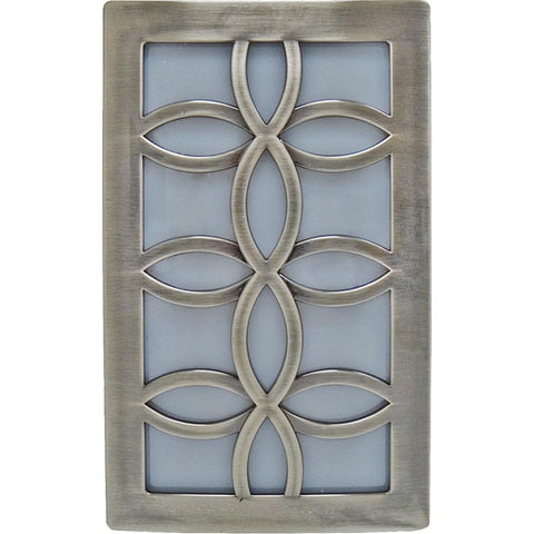 Ge 11257 Faux Nickel Leaf Design Night-light