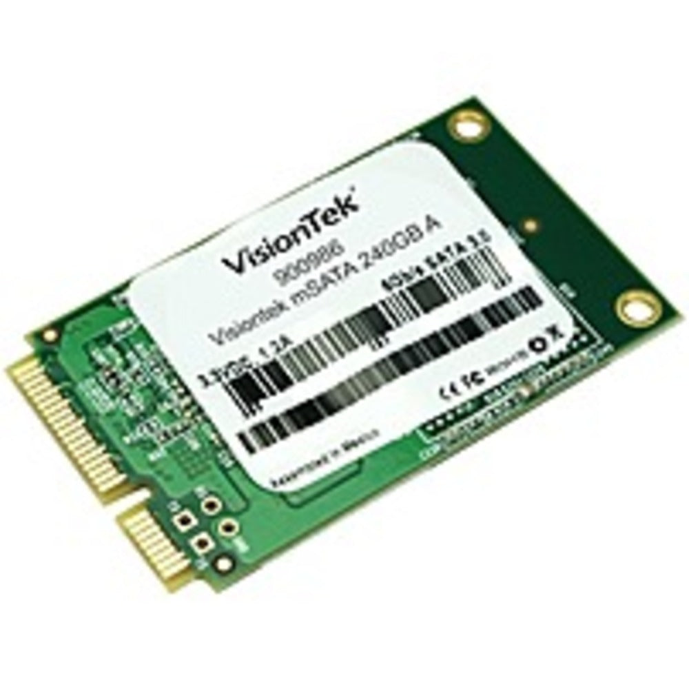 Visiontek 240gb 3d Mlc Msata Ssd - 550 Mb/s Maximum Read Transfer Rate - 445 Mb/s Maximum Write Transfer Rate