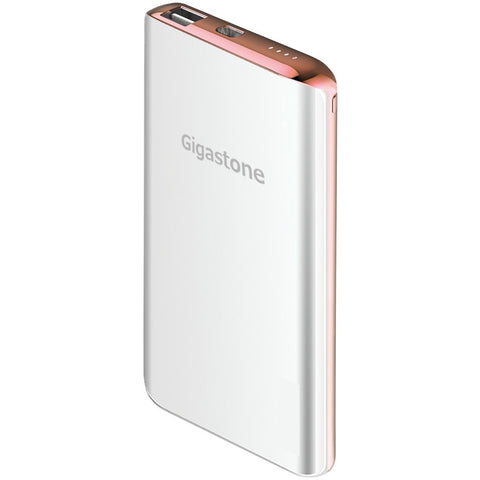 Gigastone 10&#44;000mah 2-in-1 Power Bank (white) Gspb7510wr