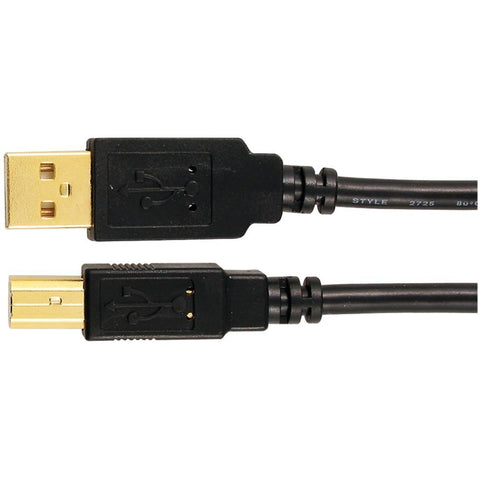 Axis 12-0080 (mp-007/pt/bl A-male To B-male Usb 2.0 Cable, 6ft