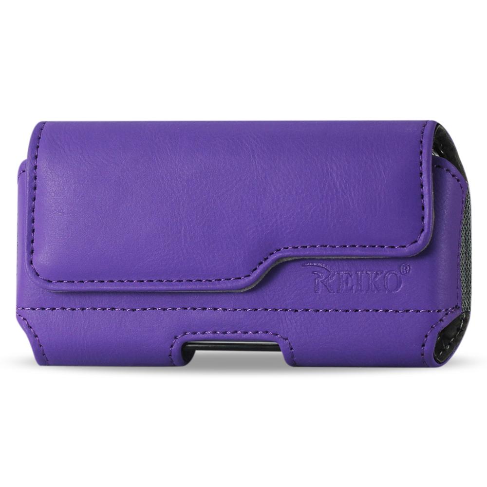 Horizontal Pouch Iphone 5/5s Purple (5x2.44x0.47 Inches Slim)