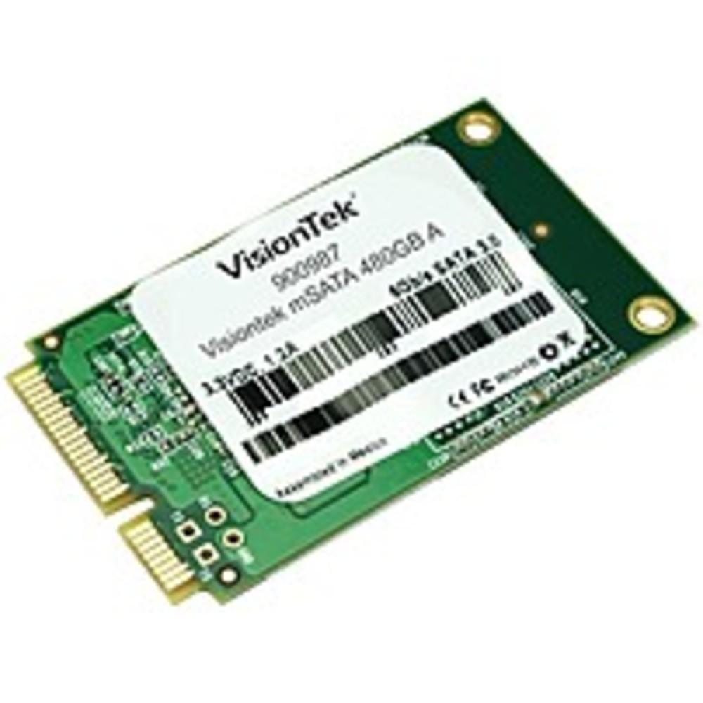 Visiontek 480gb 3d Mlc Msata Ssd - 550 Mb/s Maximum Read Transfer Rate - 445 Mb/s Maximum Write Transfer Rate