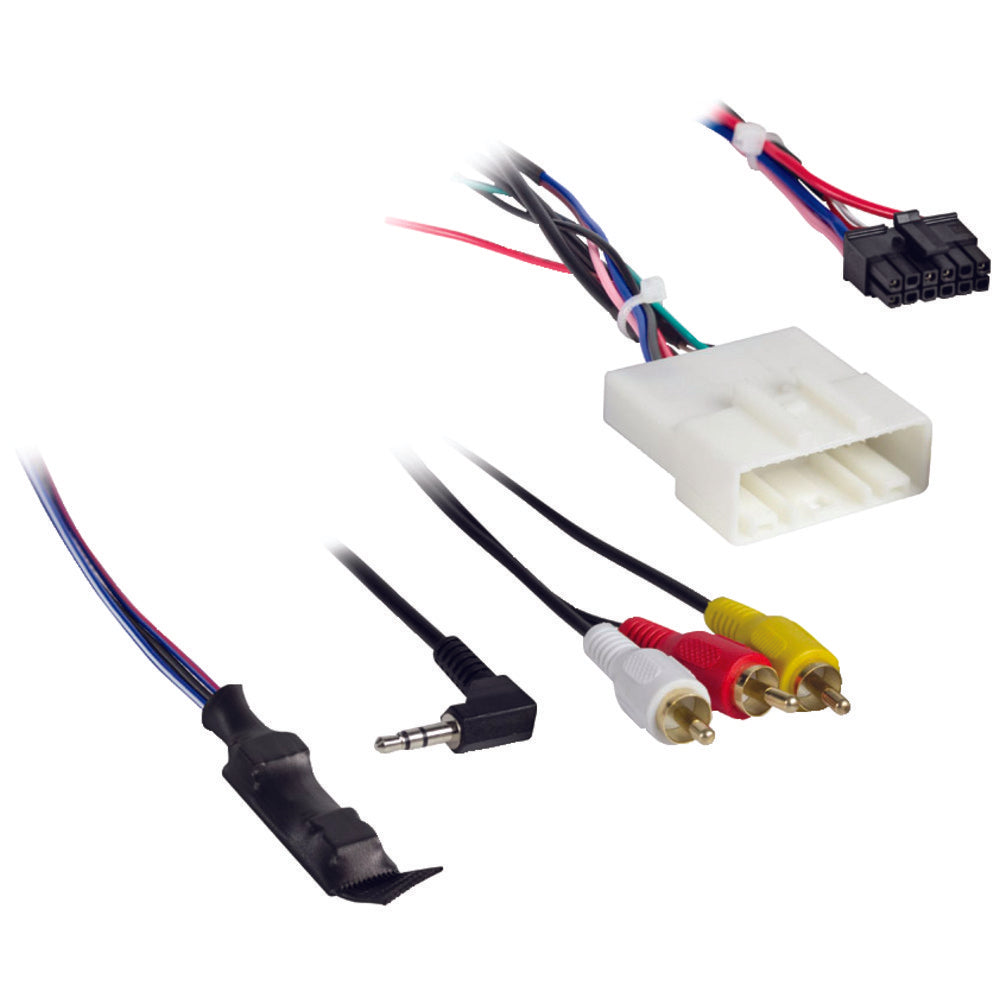 Axxess Nissan (with Nav) 2011 &amp;amp; Up Harness With 6-volt Converter Mecaxnis24swc6v