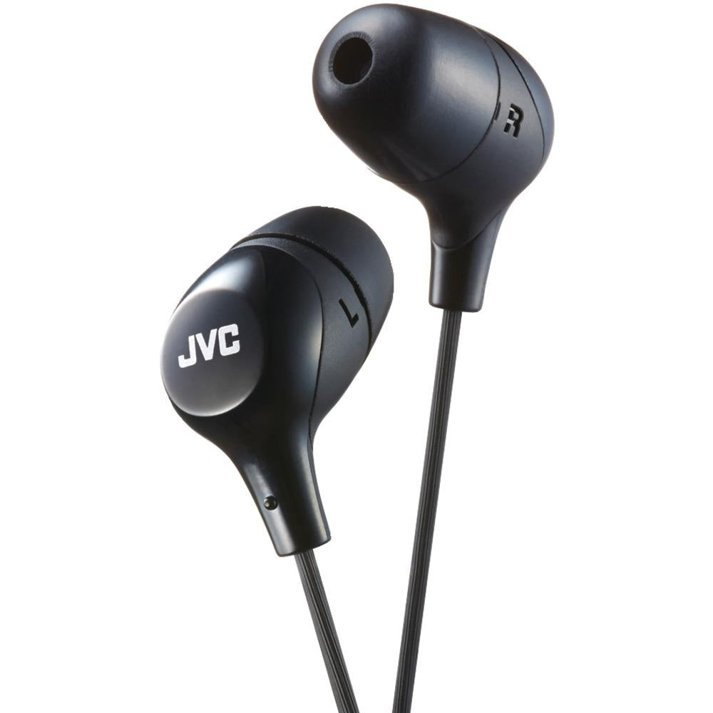 Jvc Marshmallow Inner-ear Headphones (black) Jvchafx38b