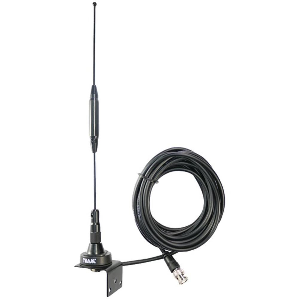 Tram 1091-bnc Scanner Trunk/hole Mount Antenna Kit With Bnc-male Connector