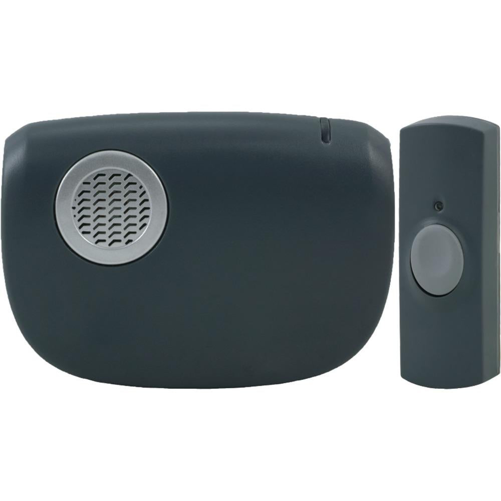 Ge 19240 Portable Door Chime With Doorbell Button