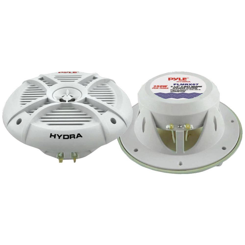 Pyle Plmrx67 Hydra Series Aqua Pro 6.5 250-watt 2-way Marine Speakers