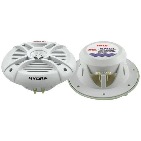 Pyle Plmrx67 Hydra Series Aqua Pro 6.5 250-watt 2-way Marine Speakers