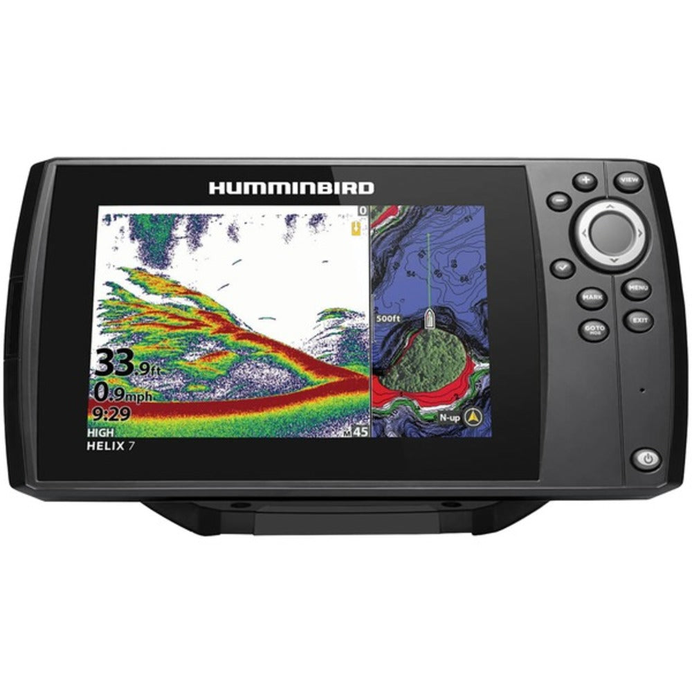 Humminbird 411070-1cho Helix 7 Chirp Mega Di Gps G3n Cho Fishfinder With Bluetooth & Ethernet