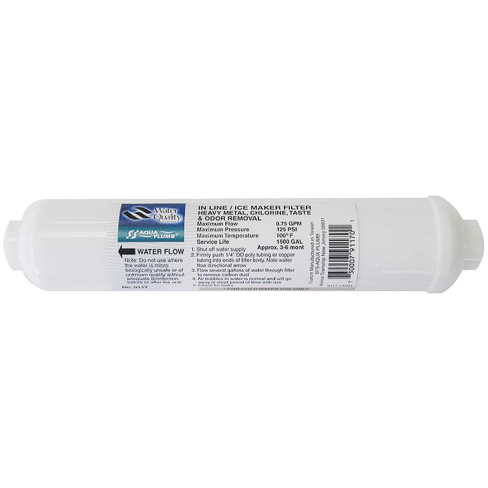 Aquaplumb 9117 In-line 10 Ice Maker Filter