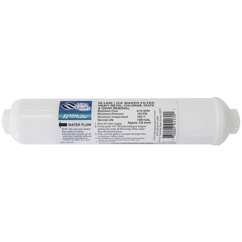 Aquaplumb 9117 In-line 10 Ice Maker Filter