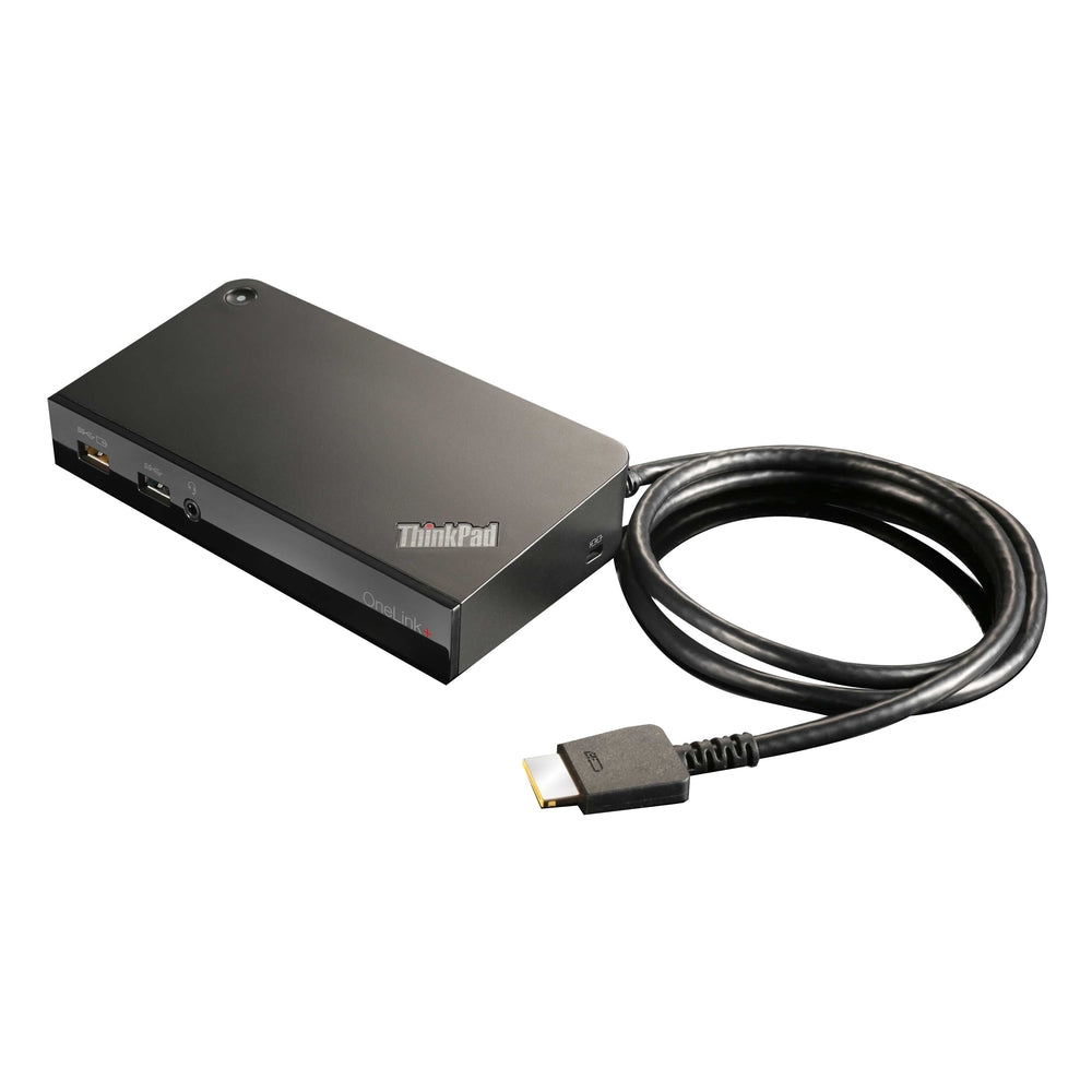 Lenovo Thinkpad Onelink+ Dock - For Notebook - Usb 3.0 - 6 X Usb Ports - 2 X Usb 2.0 - 4 X Usb 3.0 - Network (rj-45) - Vga - Displayport - Microphone - Wired